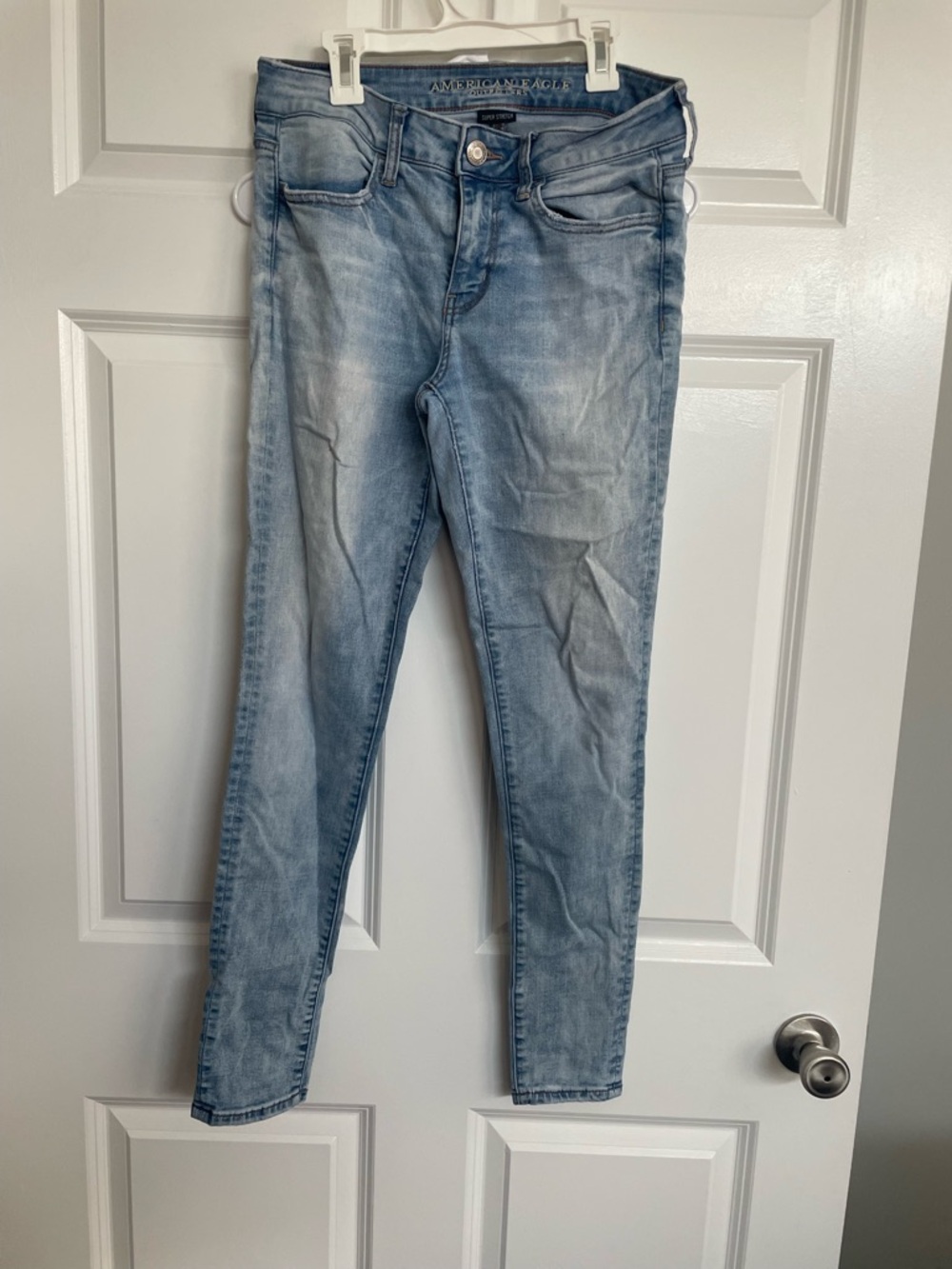 American Eagle Outfitters Light Blue Skinny Jeans